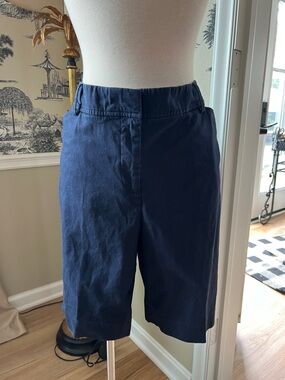 Talbots Navy Bermuda Shorts